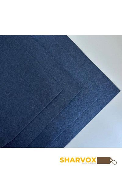 Sharvox Navy Blue Colored Activity Felt Meter Thin Felt Fabric Activity Felt 1 Meter 100 cm X 100 cm