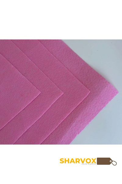 Sharvox Pink Colored Activity Felt Meter Thin Felt Fabric Activity Felt Felt 1 Meter 100 cm X 100 cm