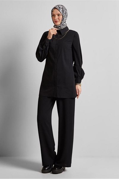 Alvina Shirt Collar Tunic 45606