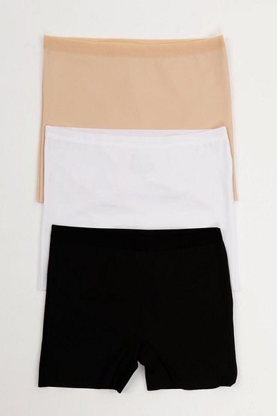 Doremi Seamless Seamless Women's Boxer 3 Colors Black White Skin