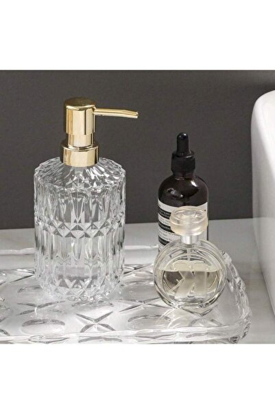 Choice زجاجة مضخة قابلة لإعادة التعبئة من الزجاج الشفاف سعة 13.32 أونصة، للصابون السائل، وجل الاستحمام، وصابون اليدين.