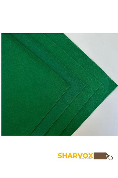 Sharvox Dark Green Colored Activity Felt Meter Thin Felt Fabric Felt 1 Meter 100 cm X 100 cm