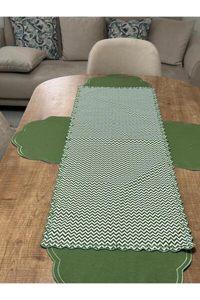 İNCİ ÇEYİZ 5 Parça Bahçe Ve Balkon Konseptli Nakışlı Amerikan Servis Supla Ve...