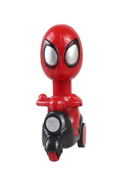 rexa Push & Go Cartoon Friction Car – Cute Inertia-Powered Toy Motorcycle for Kids