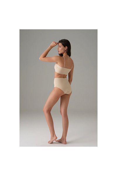 Narnuga Mi̇raxx Women's Skin Invisible Strap Bustier 5583