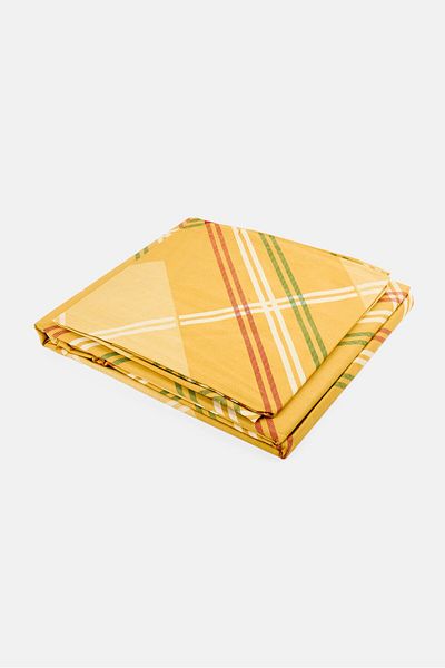 Nautica 3 Pieces Double Checkered Bedsheet Set, Multicolor