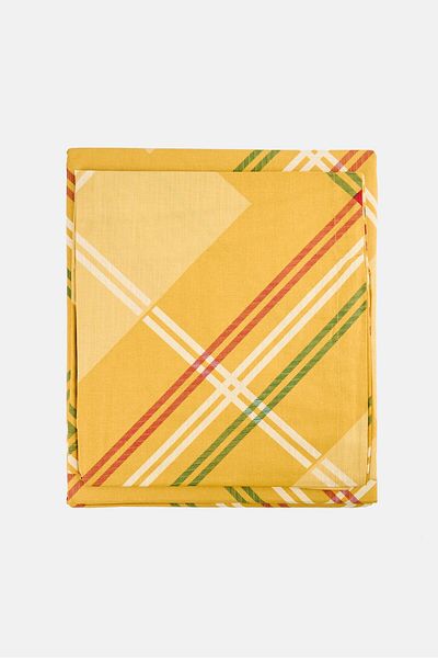 Nautica 3 Pieces Double Checkered Bedsheet Set, Multicolor