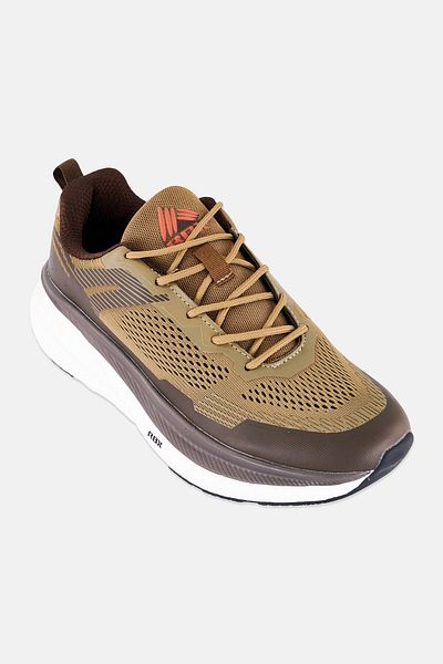 RBX Men Lace Up Training Shoes, Dark Brown
