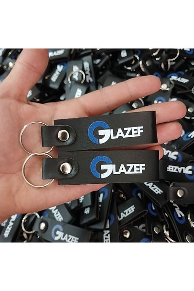Glazef (2 Pieces) Car, Home, Workplace Keychain