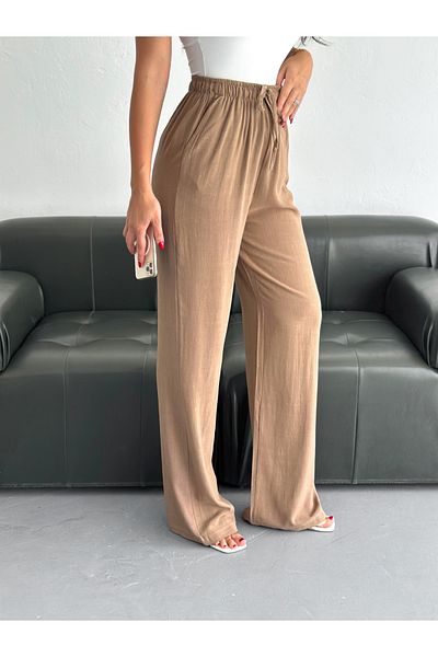 Slim'N Lift Loose Cut Linen Trousers