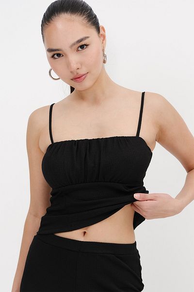 Addax Adjustable Strap Blouse A17316