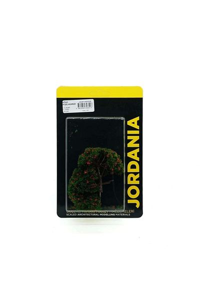 Jordania Je03P-W8070E Tree Green-Red 1/100 8 cm 2 Pcs
