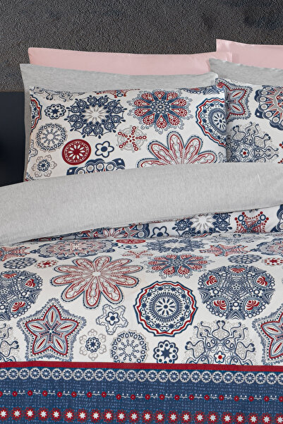 MyStory Home Set cuvertură de pilota dublă cu cearșaf elastic Star