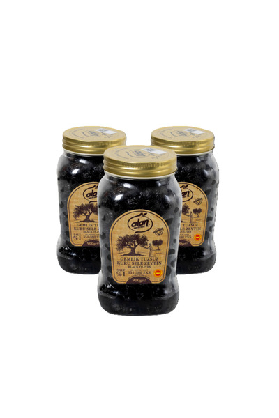 Alan Zeytinleri 3'lü Avantaj Paketi Az Tuzlu Gemlik Kuru Sele Zeytin 351-380 ...