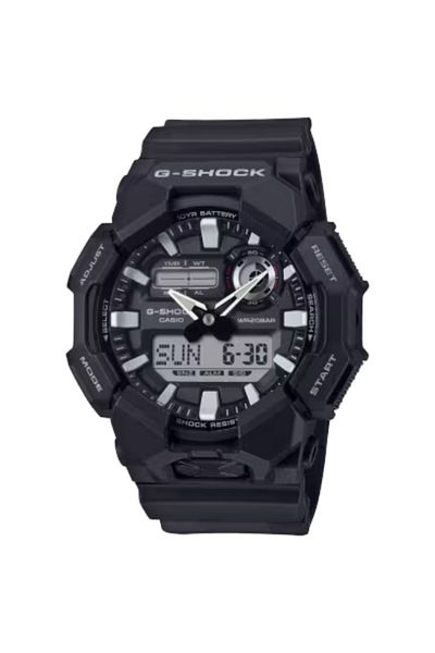 G-SHOCK G-Shock Men's Analog-Digital Black Dial Watch - GA-010-1A1DR