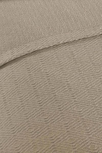 Cottonest Reno Pattern Double Bed Cover Lux & Pi̇ke 200 X 230 100% Cotton