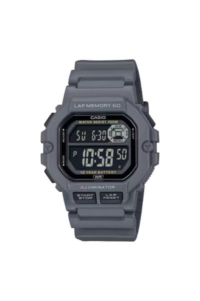 Casio CASIO Men's Digital Black Dial Watch - WS-1400H-8BVDF