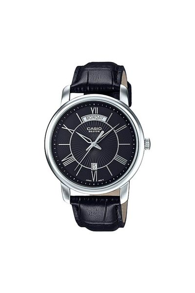 Casio CASIO Women's Analog Black Dial Watch - BEM-152L-1AVDF