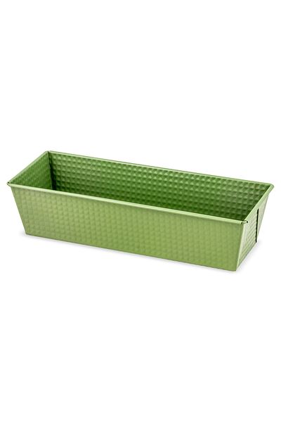 Zass Tavă de copt gourmet pentru prăjituri/produse de patiserie/pâine, Zg-bw 02, 31x11.8x7.5cm, culoare verde
