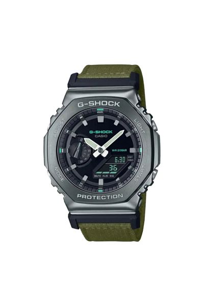 G-SHOCK G-SHOCK Men's Analog-Digital Black Dial Watch - GM-2100CB-3ADR