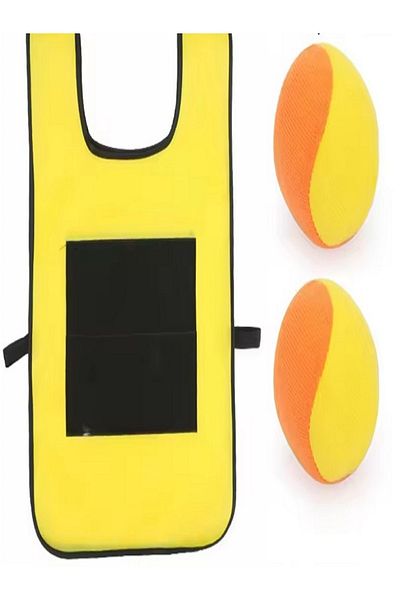 rexa Sticky Ball Vest Game for Kids – Fun Outdoor Target Game Set with Sticky Balls & Vests