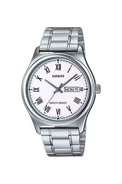 Casio CASIO Men's Analog White Dial Watch - MTP-V006D-7B