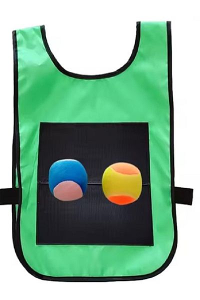 rexa Sticky Ball Vest Game for Kids – Fun Outdoor Target Game Set with Sticky Balls & Vests