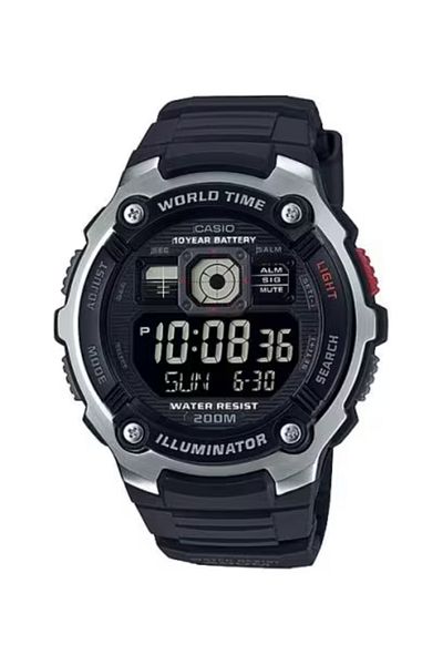Casio CASIO Men's Digital Black Dial Watch - AE-2000W-1B