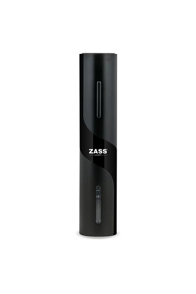Zass Gourmet Zews 01 Electric Wine Opener Set, Black