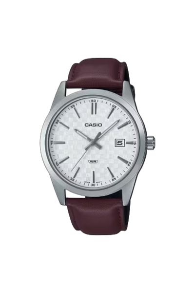 Casio CASIO Men's Analog White Dial Watch - MTP-VD03L-5AUDF