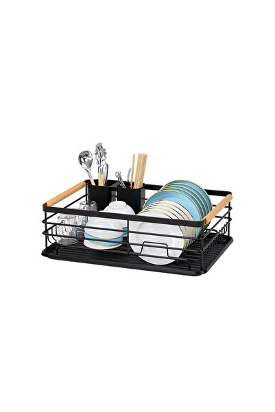 Calivita Suport de vase Livit, negru, metalic, 43 x 32 x 14 cm