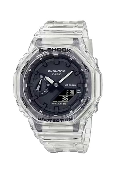 G-SHOCK Men's Analog-Digital Black Dial Watch - GA-2100SKE-7ADR