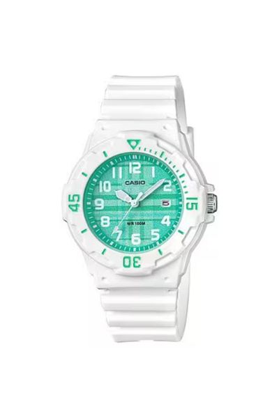 Casio CASIO Women's Analog Green Dial Watch - LRW-200H-3C