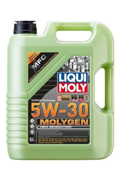 Liqui Moly 5W30 Motor Yağı Molygen New Generation 5 Litre (9952) 5W-30 Motor ...