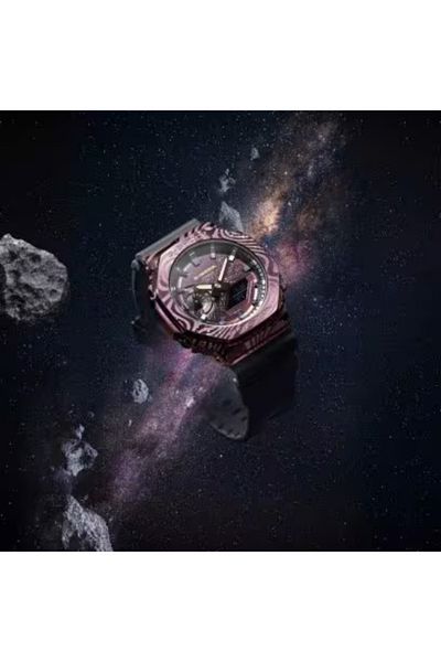 G-SHOCK G-SHOCK Men's Analog-Digital Purple Dial Watch - GM-2100MWG-1ADR