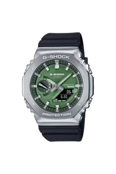 G-SHOCK G-SHOCK Men's Analog-Digital Green Dial Watch - GBM-2100A-1A3DR