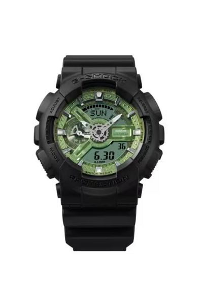 G-SHOCK G-SHOCK Men's Analog-Digital Green Dial Watch - GA-110CD-1A3DR