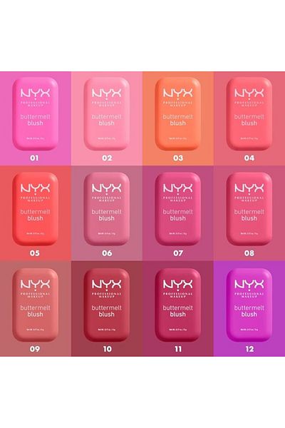 NYX Professional Makeup NYX Professional Makeup Buttermelt Blush, Powder Blush