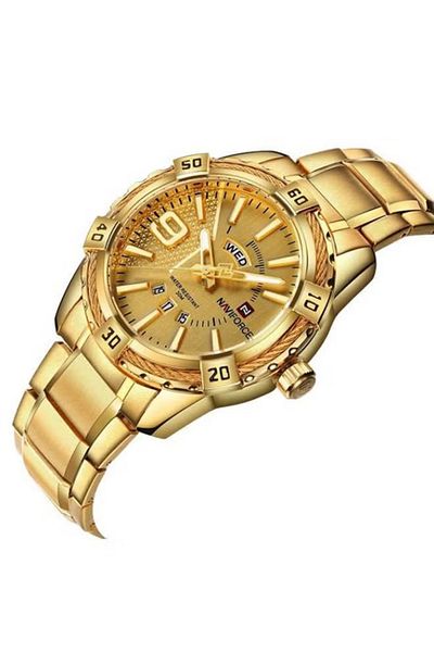 Naviforce Men's Water Resistant Analog Wrist Watch