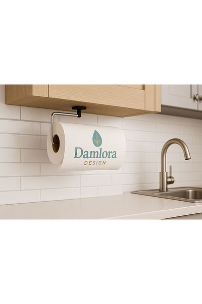 DAMLORA Chrome Paper Towel Holder