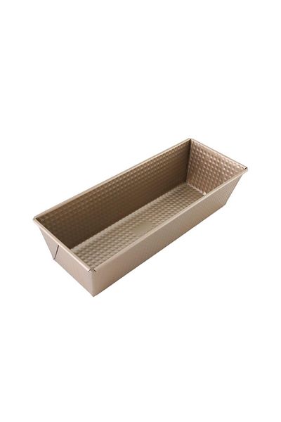 Zass Tavă de copt gourmet pentru prăjituri/produse de patiserie/pâine, ZG-BW 02, 31x11.8x7.5cm, culoare bronz