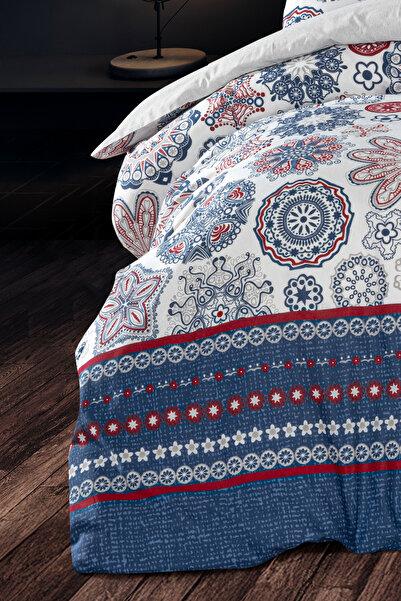 MyStory Home Set cuvertură de pilota dublă cu cearșaf elastic Star