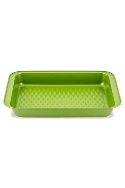 Zass Tavă de copt dreptunghiulară ZASS Gourmet, ZG-BW 04, 37x25.5x5cm, culoare verde