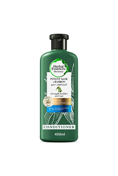 Herbal Essences بلسم طبيعي قوي للشعر خالي من الكبريتات، مصنوع من خلاصة الصبار...