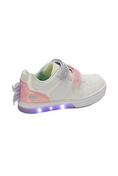 BATA Printed Sneakers with Hook and Loop Closure