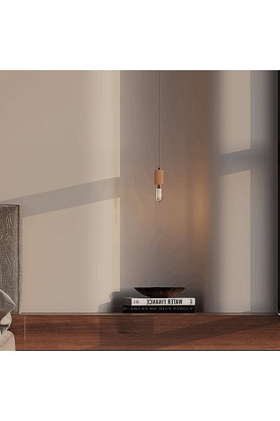 Ucandle E14 Wooden Pendant Light