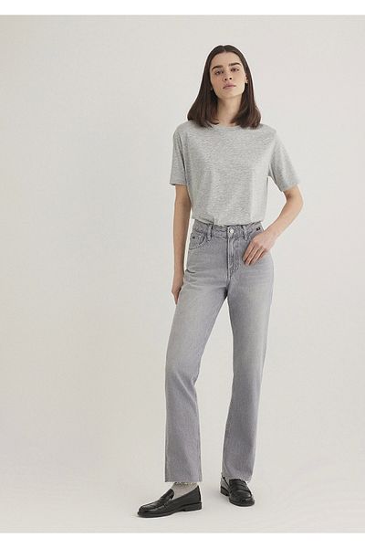 Mavi 101441-89172 New York Classic Denim Light Gray Jean Trousers