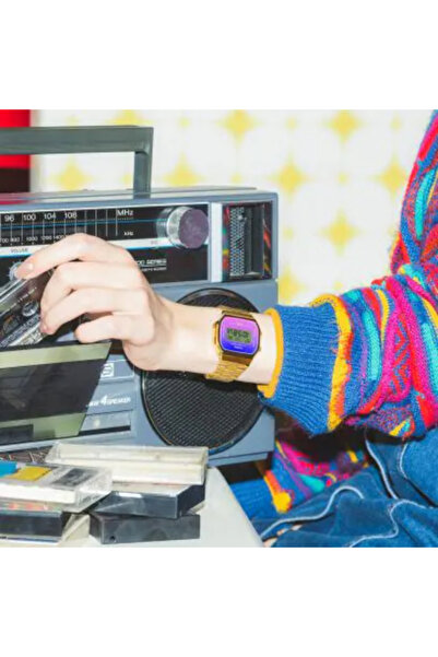 Casio CASIO Unisex Digital Grey Dial Watch - A168WERG-2ADF