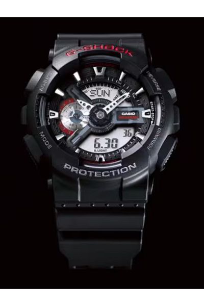 G-SHOCK Men's Analog-Digital Grey Dial Watch - GA-110-1A