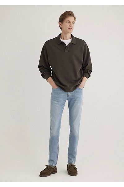 Mavi 0042486407 James Classic Denim Misty Light Blue Jean Trousers
